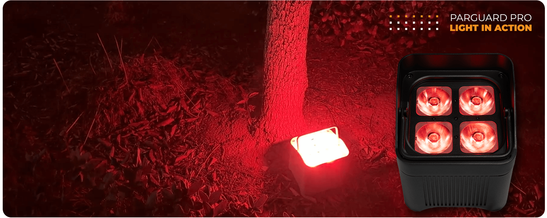 Core IP – IP65 Battery-Powered UV Wash Uplight