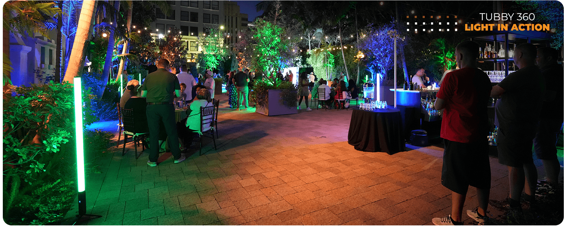 Tubby 360 - LED Pixel Tube 360 IP65 Rated