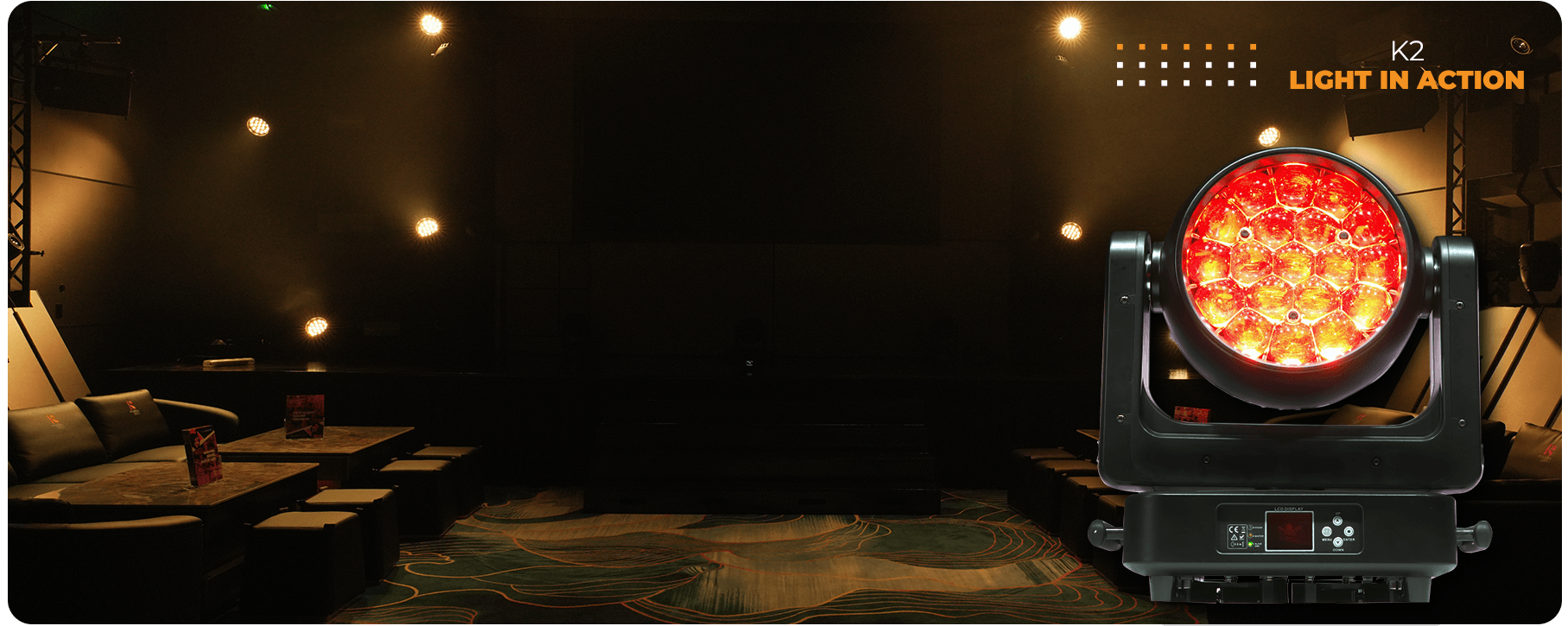 K2 - Moving Head Wash Fixture