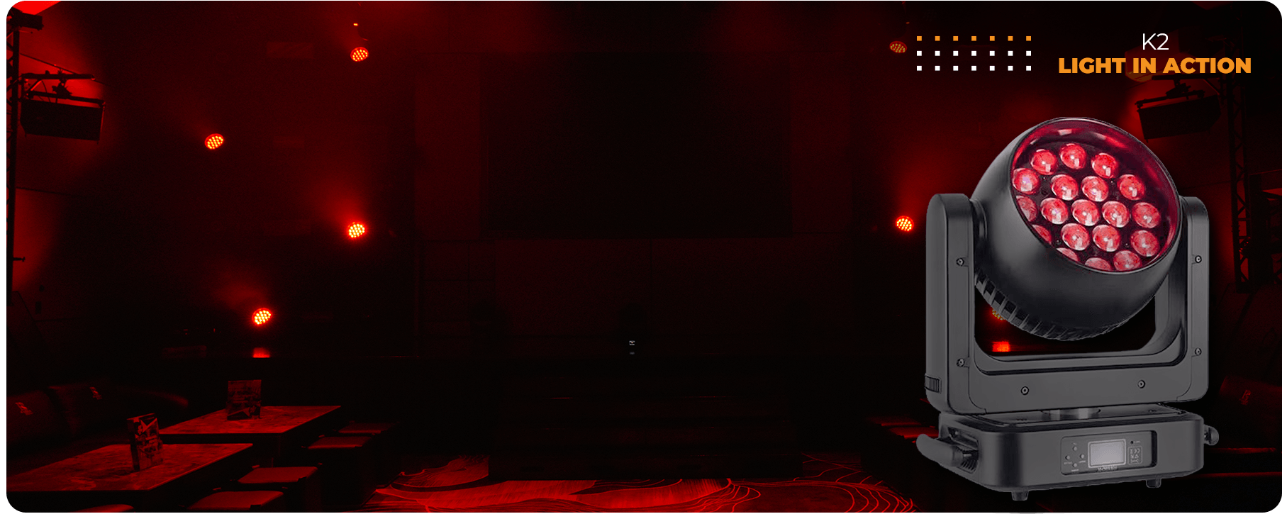 K2 - Moving Head Wash Fixture