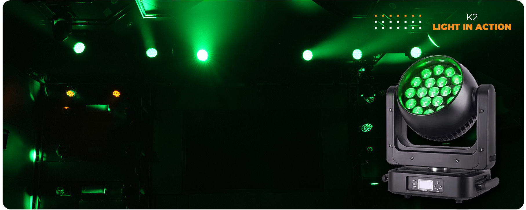 K2 - Moving Head Wash Fixture