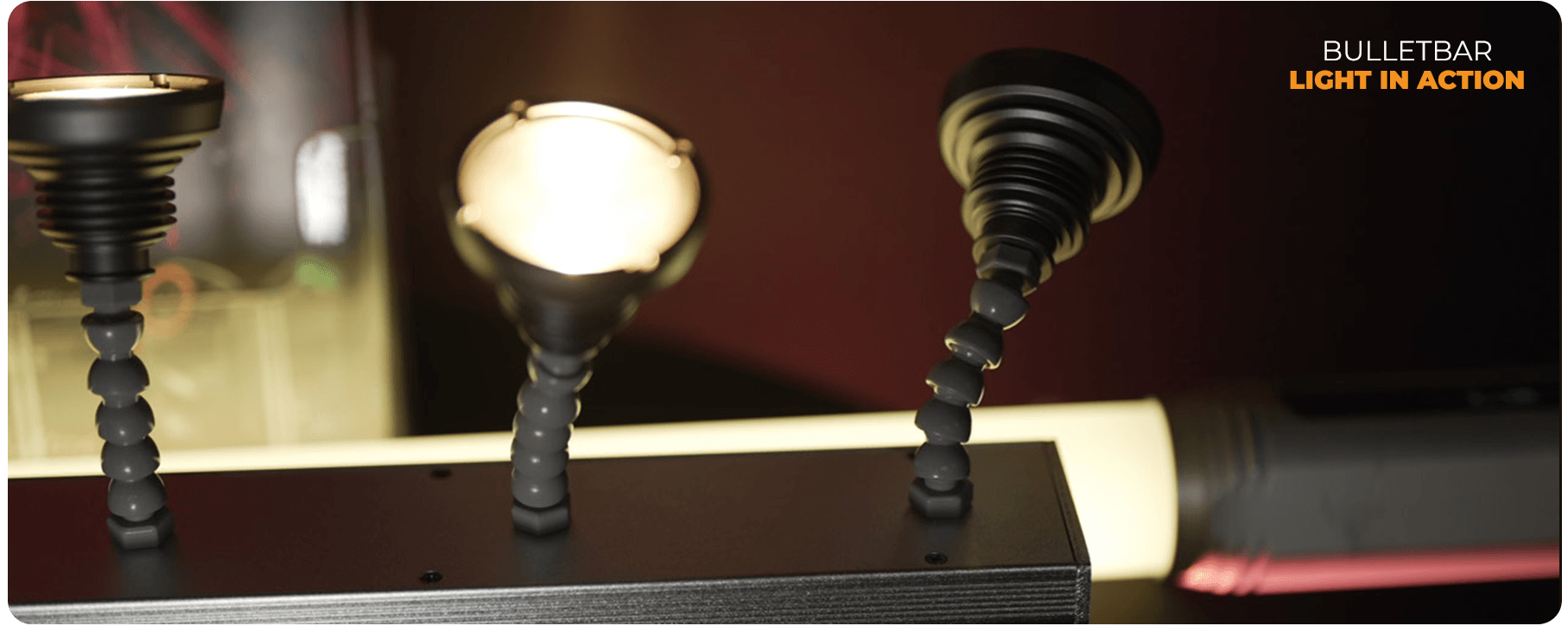 Bullet Pin-Spot Bar With Zoom